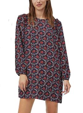 Robe Pepe Jeans Madeline Rouge pour Femme