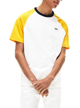 T Shirt Lacoste TH3759 Blanc Homme et Femme