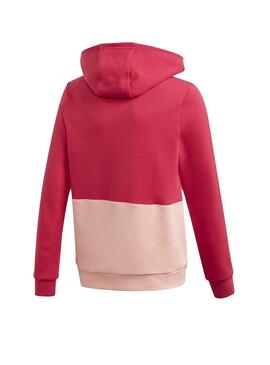 Sweat Adidas Big Trefoil Rose pour Fille