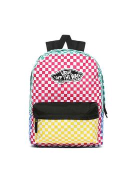 Sac à dos Vans Checker Multicolore pour Garçon et Fille