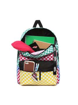 Sac à dos Vans Checker Multicolore pour Garçon et Fille