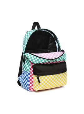 Sac à dos Vans Checker Multicolore pour Garçon et Fille