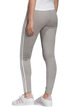 Legging Adidas 3 Stripes Gris pour Femme