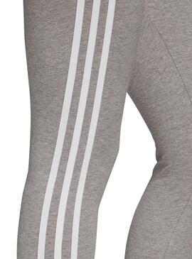 Legging Adidas 3 Stripes Gris pour Femme