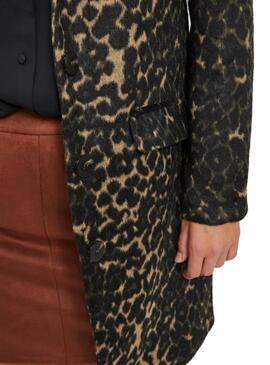 Manteaux Vila Leovita Leopardo pour Femme