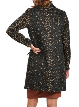 Manteaux Vila Leovita Leopardo pour Femme