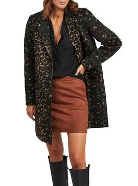 Manteaux Vila Leovita Leopardo pour Femme