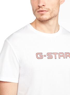 T-Shirt G-Star Geston Blanc