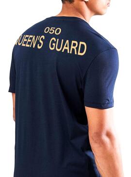 T-Shirt Le Salt Guard Bleu Marin Homme