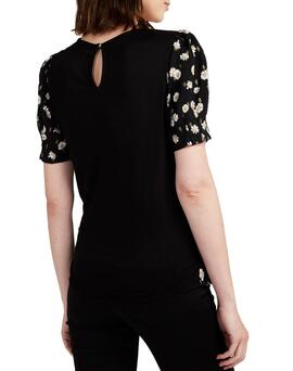 Top Naf Naf Marguerite Noir pour Femme