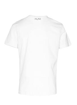 T-Shirt Antony Morato Leo Blanc pour Homme