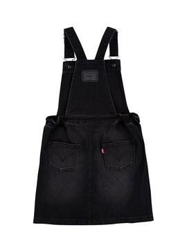 Salopette Jeans Levis Noir pour Fille