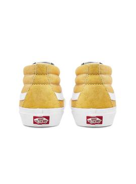 Vans sk8 online mid jaune