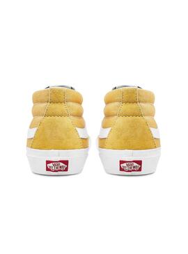 Baskets Vans Sk8 Mid Jaune Homme et Femme