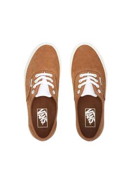 vans authentic camel