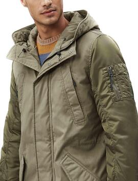 Parka Pepe Jeans Greene Vert pour Homme