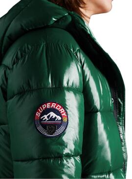 Veste Superdry Shine Vert pour Femme
