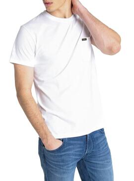 T-Shirt Lee Ulitmate Pocket Blanc Homme 