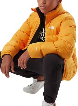 Manteau The North Face Andes Jaune et Noire