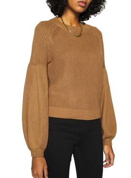 Pull Only Laysla Camel pour Femme