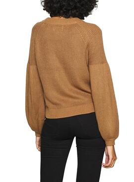 Pull Only Laysla Camel pour Femme