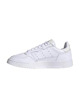 Baskets Adidas Supercourt Blanc pour Femme