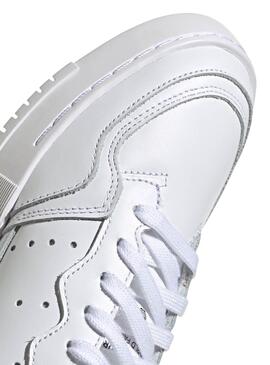 Baskets Adidas Supercourt Blanc pour Femme