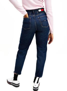 Jeans Tommy Jeans Mom Oscuro Femme