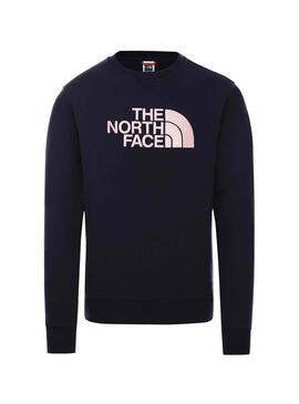 Sweat The North Face Basic Bleu y Rosa Homme