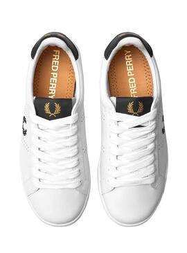 Baskets Fred Perry B721 Blanc pour Homme