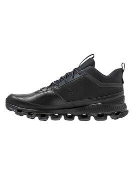 Baskets On Running Cloud Hi Waterproof  Noir