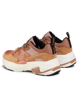 Baskets Pepe Jeans Sinyu Special Peach Femme