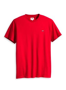 T-Shirt Levis Icon Rouge Homme