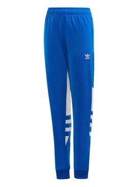 Pantalon Adidas Big Trefoil Bleu pour Garçon
