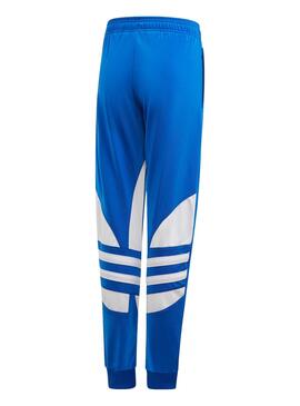Pantalon Adidas Big Trefoil Bleu pour Garçon