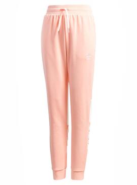 Pantalon Adidas Big Trefoil Rosa pour Fille