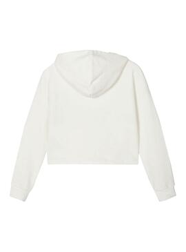 Sweat Name It Viala Blanc pour Fille