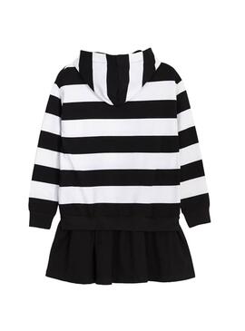 Robe Mayoral Knitted Rayures Noire pour Fille