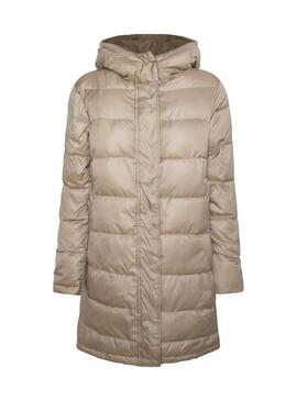 Parka Pepe Jeans Rebecca Réversible Tostado Beige