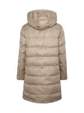 Parka Pepe Jeans Rebecca Réversible Tostado Beige