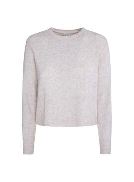 Pull Pepe Jeans Beige Wendy pour Femme