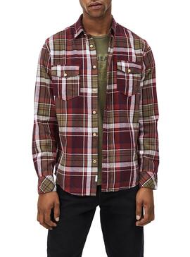Chemise Pepe Jeans Chester Cadres pour Homme