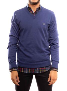 Pull Klout Pico Bleu Azafata pour Homme