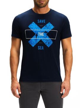 T-Shirt North Sails Graphic Marin pour Homme
