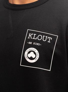 Sweat Klout Be Kind Noire pour Homme