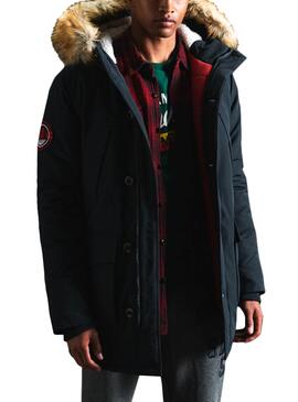 Parka Superdry Everest Marin pour Homme