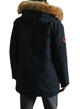 Parka Superdry Everest Marin pour Homme