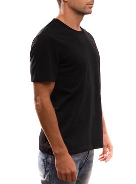 T-Shirt Klout Organic Premium Noire pour Homme