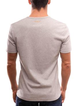 T-Shirt Klout Organic Premium Gris pour Homme