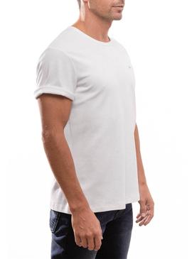T-Shirt Klout Organic Premium Blanc pour Homme